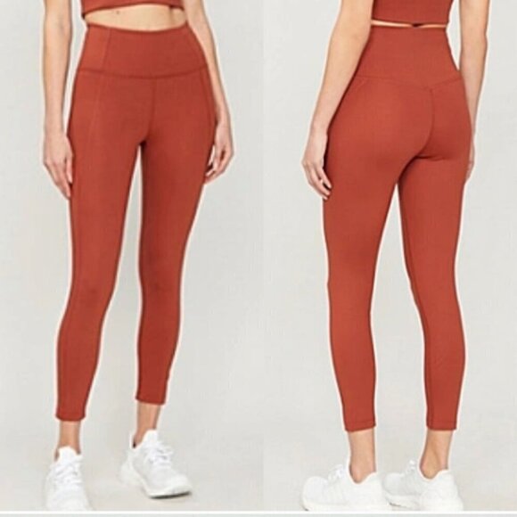 girlfriend collective Pants - Girlfriend Collective Compressive High Waisted Leggings: Sedona(Rust) MED NWT